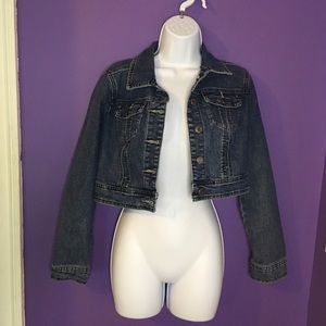 Blue Jean Crop Jacket